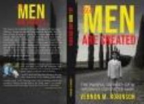 A book cover with the title of men are greater than men.